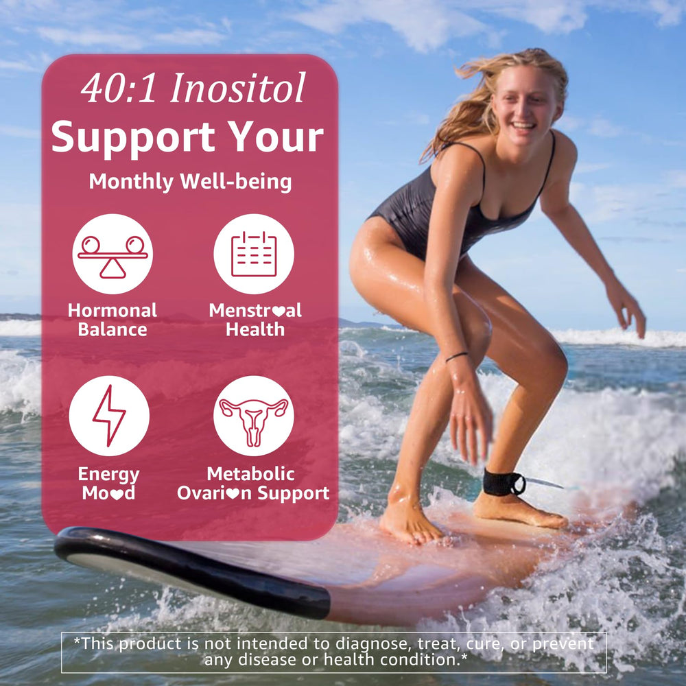 Nextdia Myo-Inositol Gummies Evening Primrose Oil blend emphasizing cycle comfort.