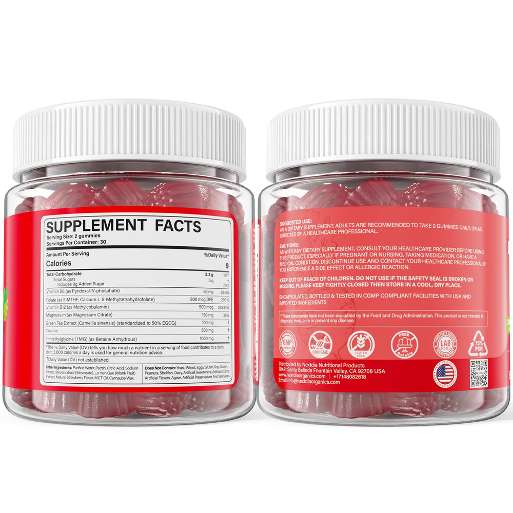 Nextdia TMG Gummies support a simple daily energy routine.
