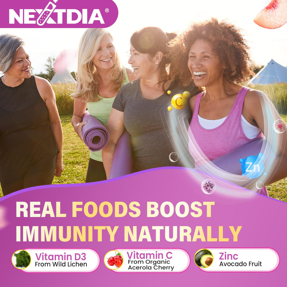 Nextdia Omega-3 and CoQ10 support heart and daily energy.