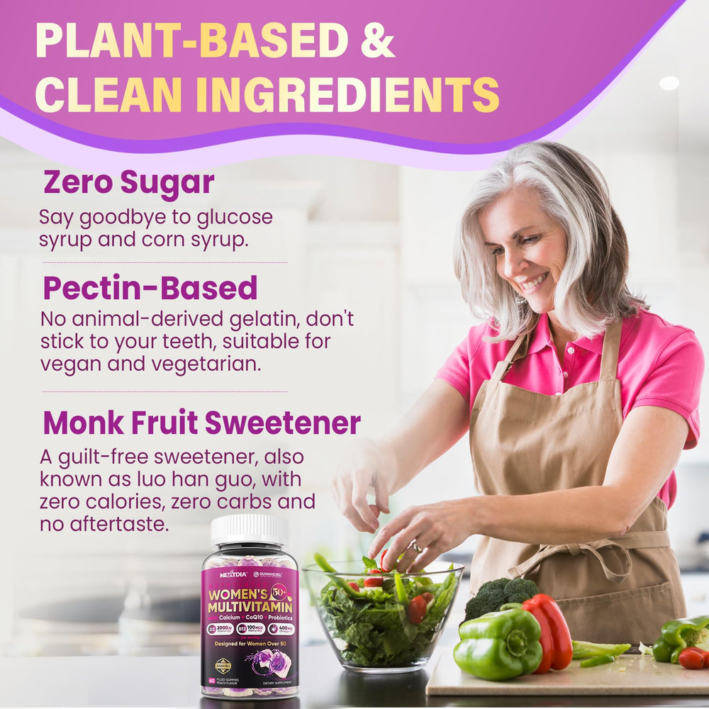 Nextdia 50B CFU probiotics support gut balance.