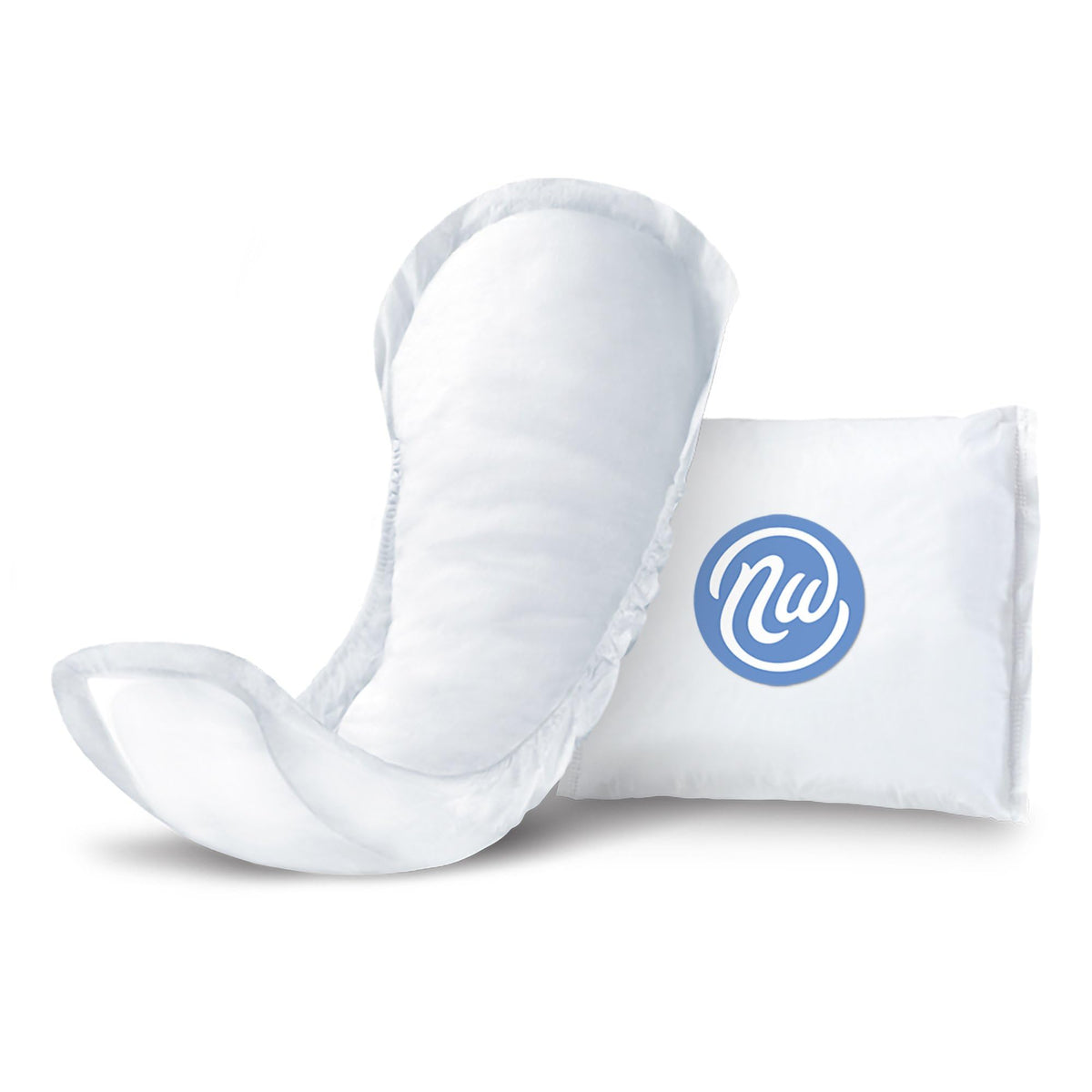 Nexwear pads for women in packaging showing skin safe design for daily protection