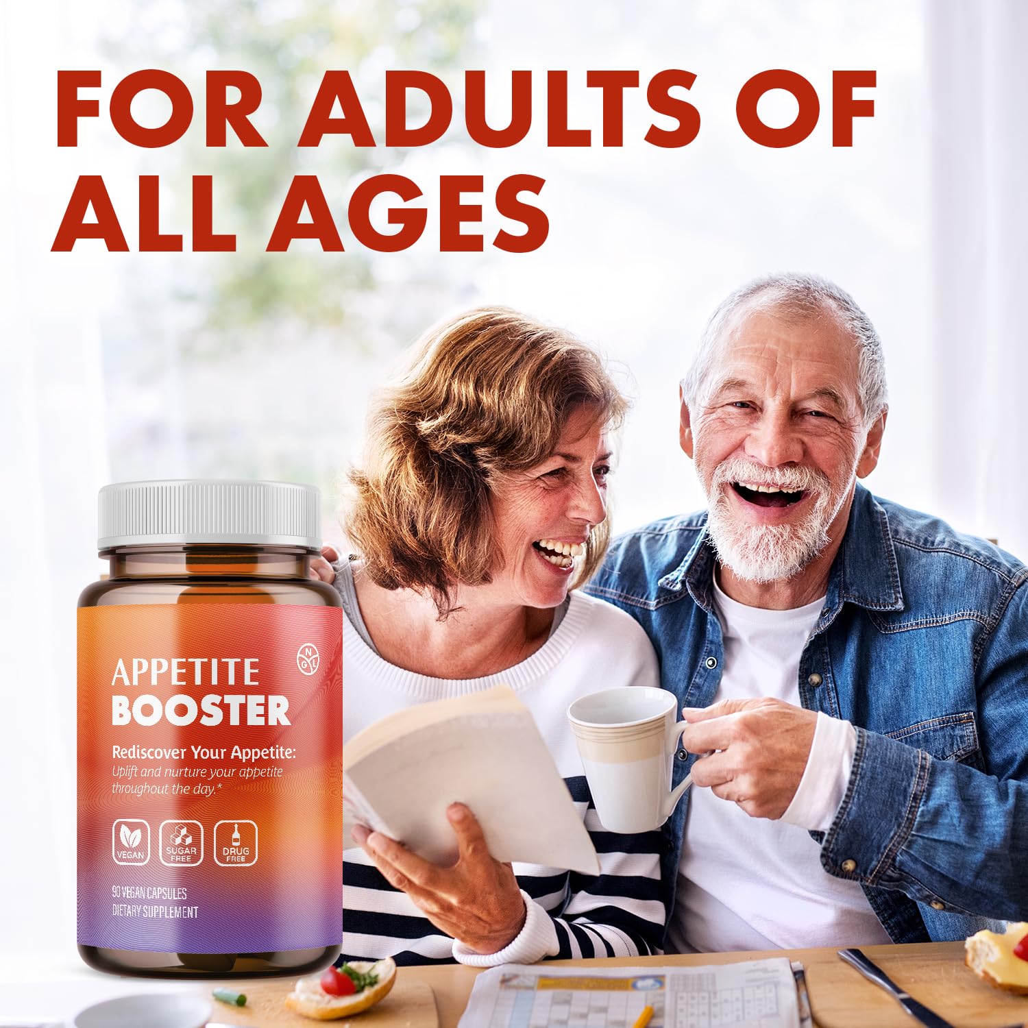 NGL Appetite Booster capsules ready for easy everyday intake