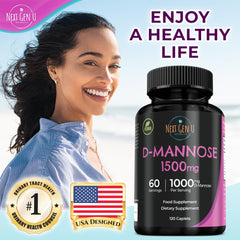 NGU Next Gen U D Mannose vegan ingredients label