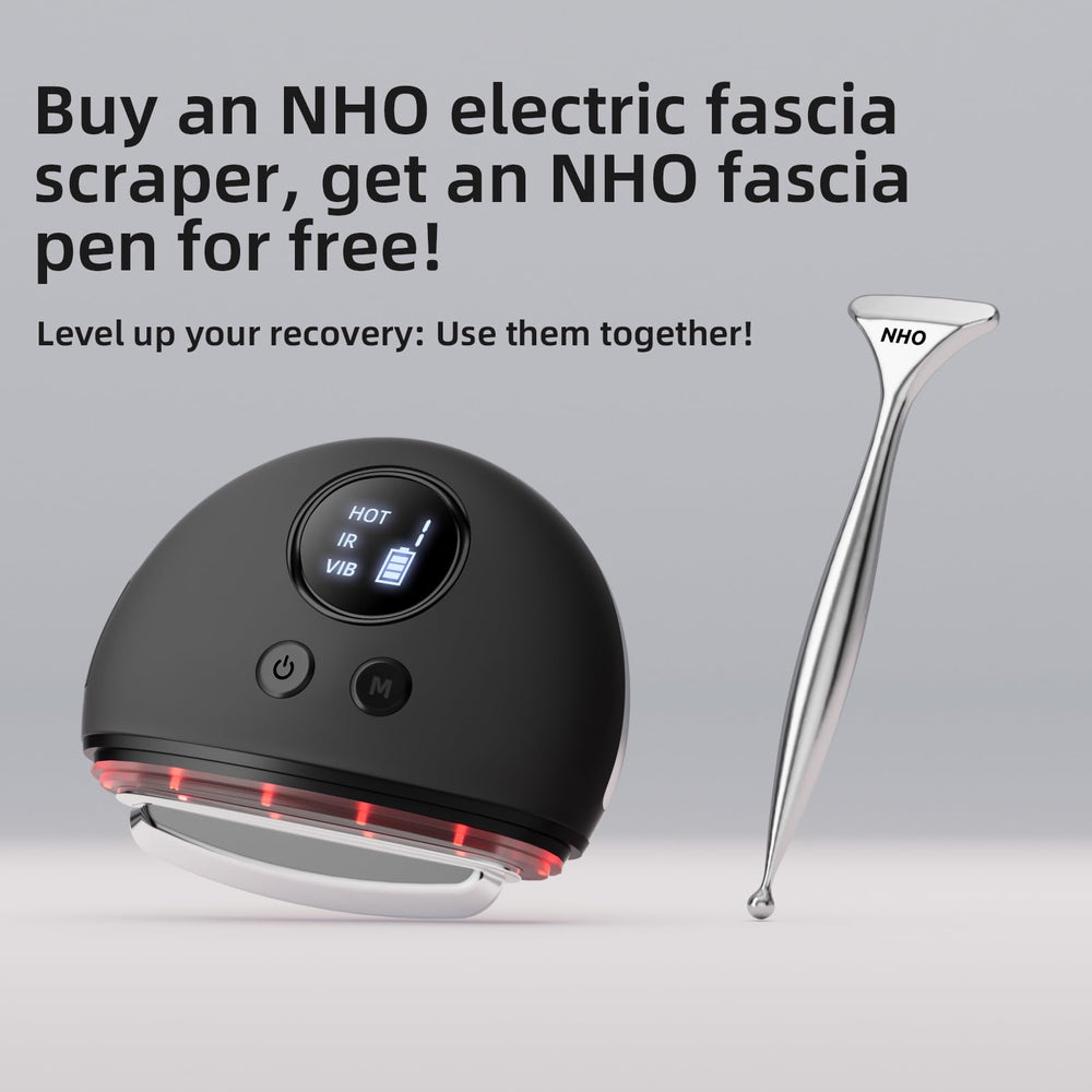 NHO Electric Fascia Knife metal blade close-up shows precision for adhesions.