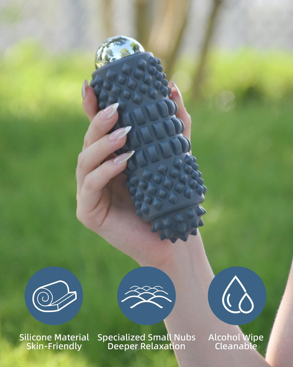 NHO vibrating ball for neck and shoulders release.