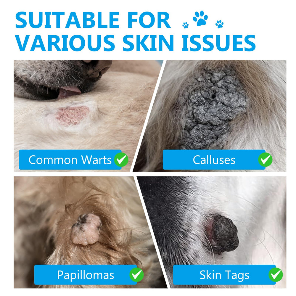 NHZ product on pet skin demonstrating safe, non-irritating use