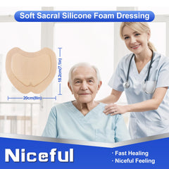 Niceful waterproof and breathable wound bandage protects sacral wounds during bathing