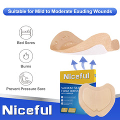 Niceful five-layer dressing creates a moist wound environment