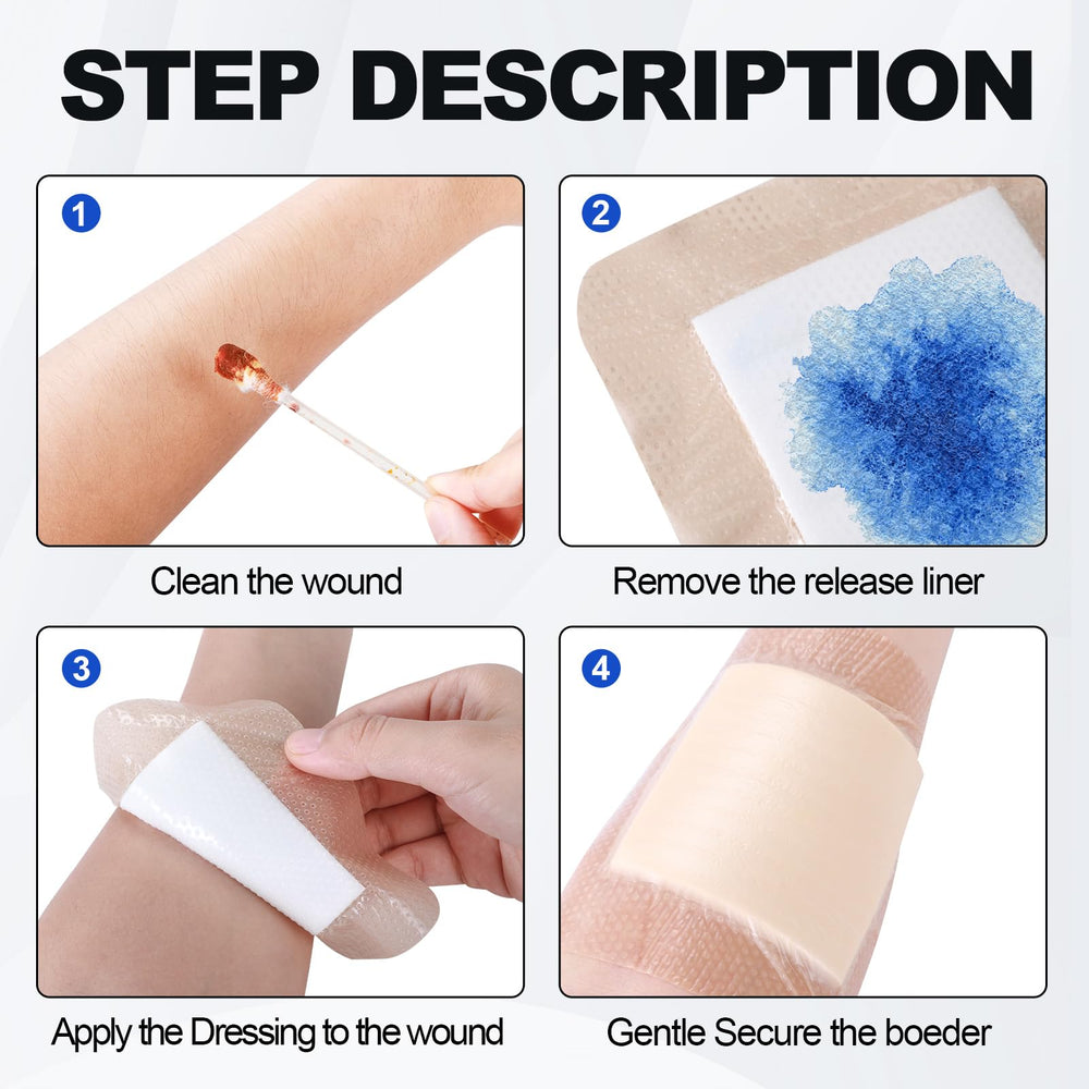 Niceful wound care dressing supports gentle removal with minimal irritation.