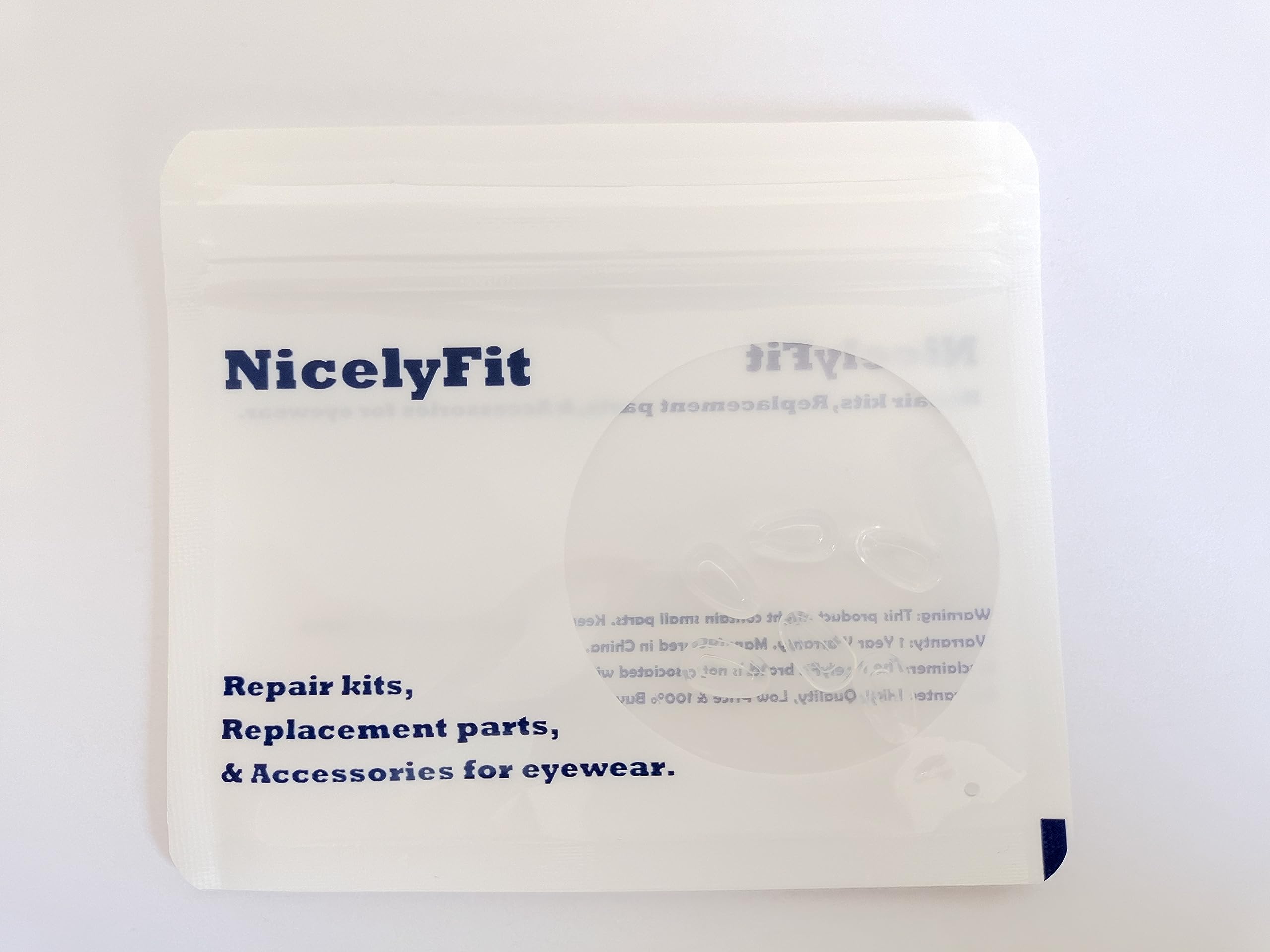NicelyFit nose pads for Oakley Caveat OO4054 deliver reliable grip and quick replacement.