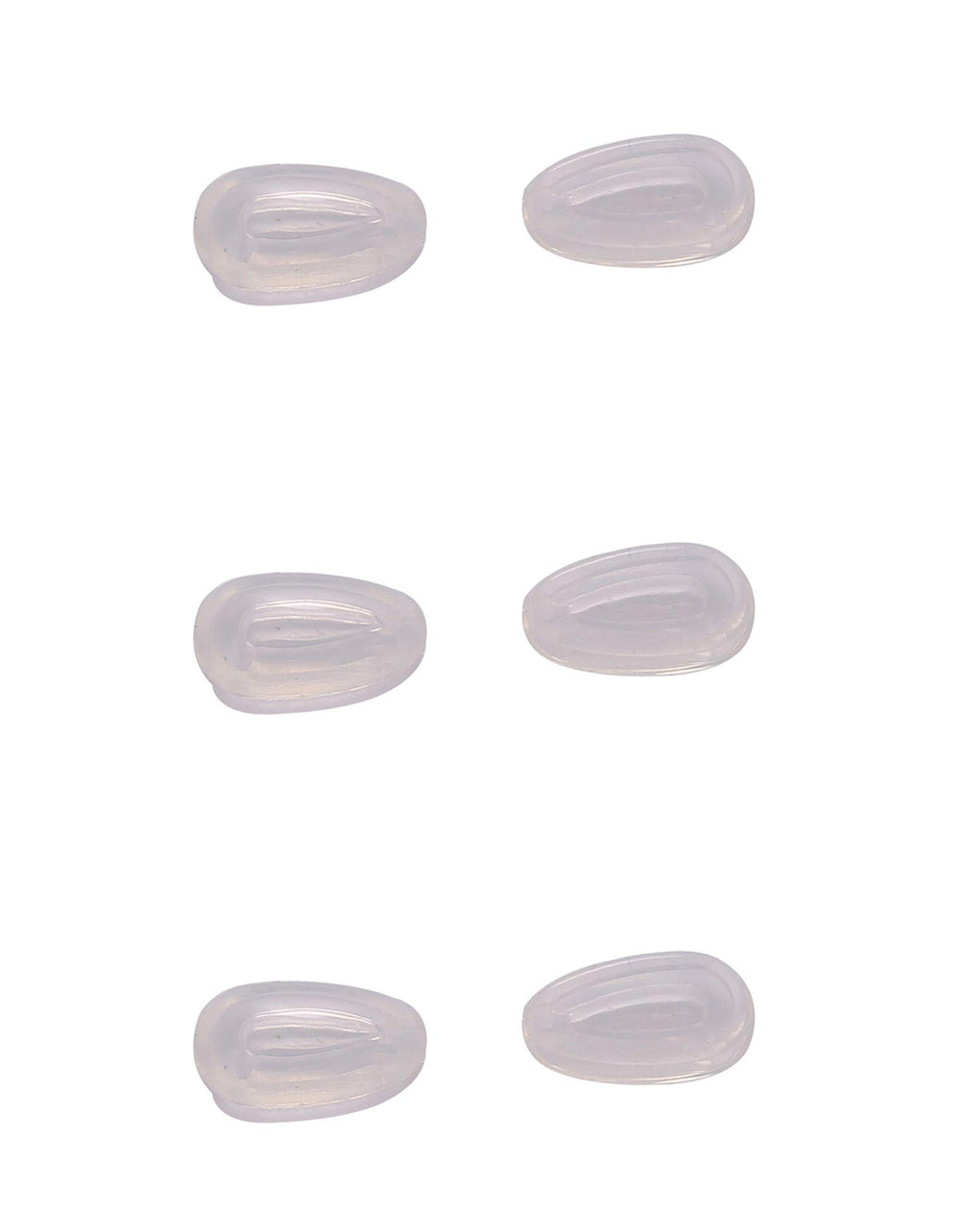 NicelyFit clear nose pads for Oakley Keel OX3122 provide comfortable silicone replacement.