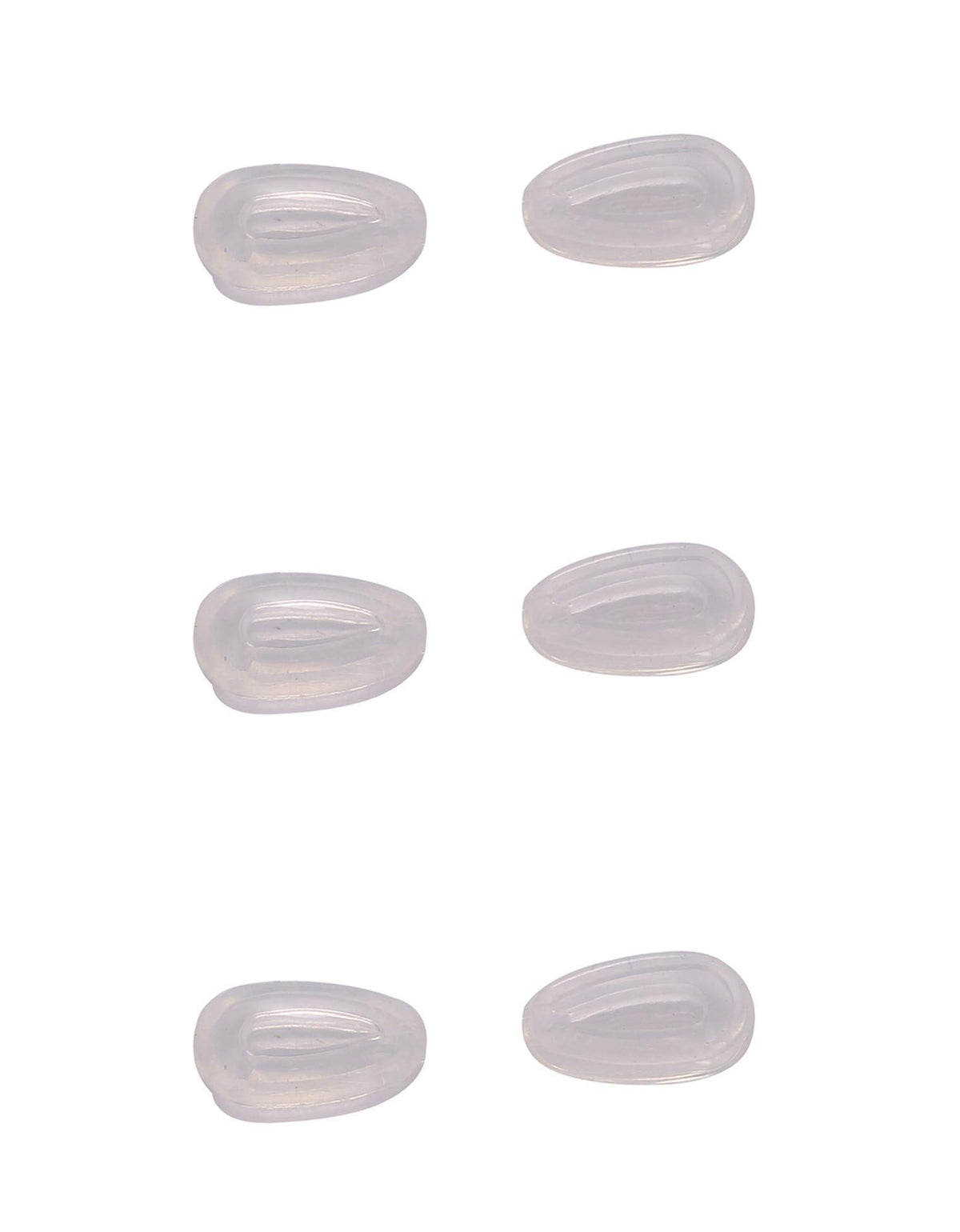 NicelyFit clear nose pads for Oakley Keel OX3122 provide comfortable silicone replacement.
