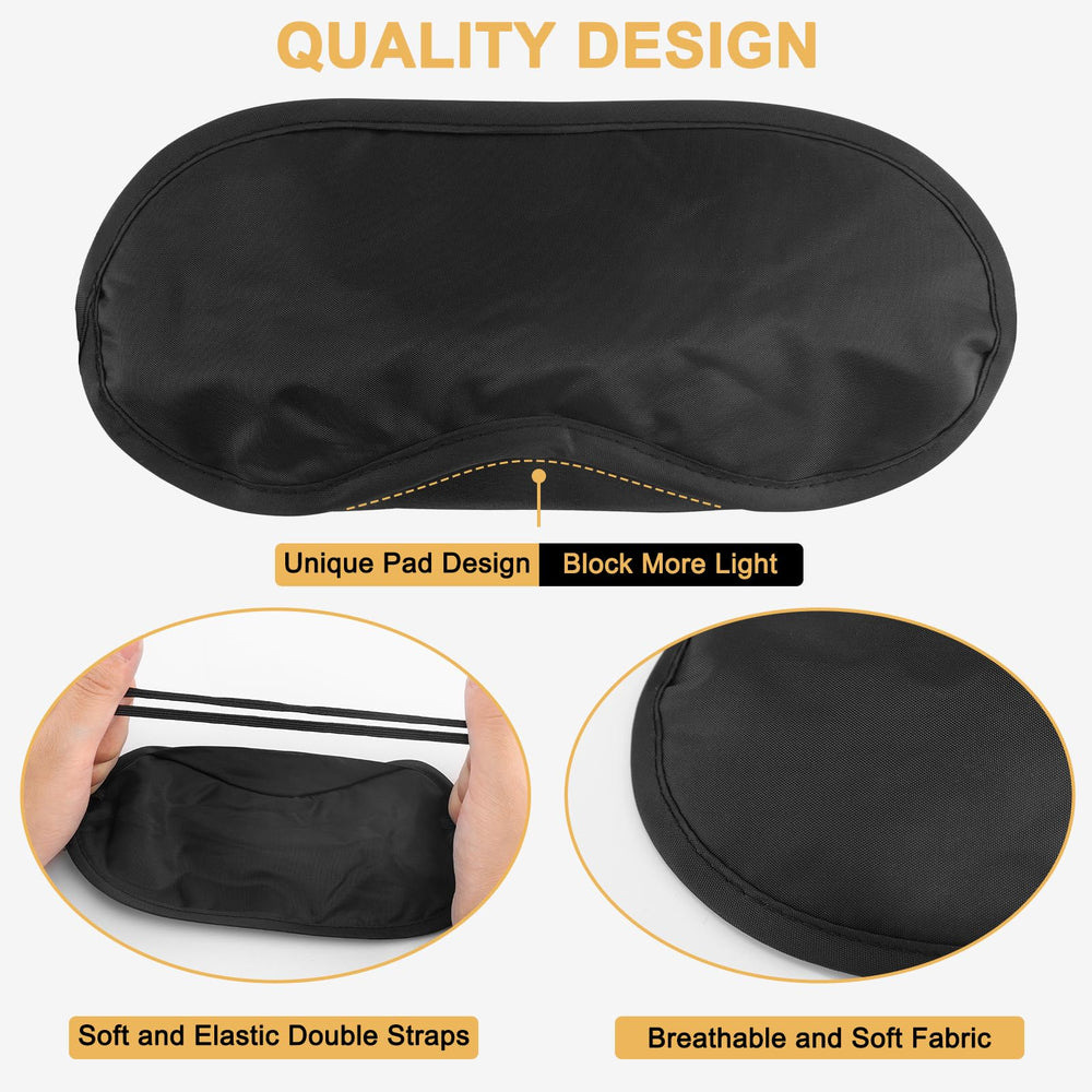 NICEMOVIC antifaz con empaque individual para higiene y regalo