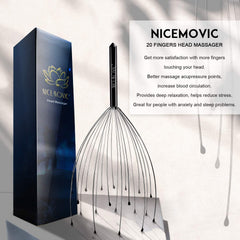 Two-pack NICEMOVIC massagers in a gift-ready package for stocking stuffers
