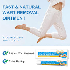 Nicetuff Wart Remover Cream being applied to wart area