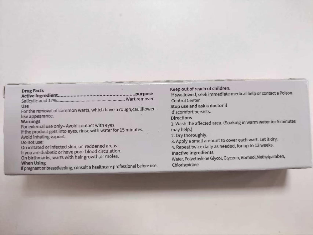 Nicetuff Wart Remover for plantar wart treatment on the sole