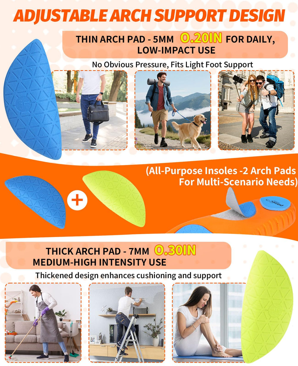 NICEUS deep heel cup cushions the heel during impact.