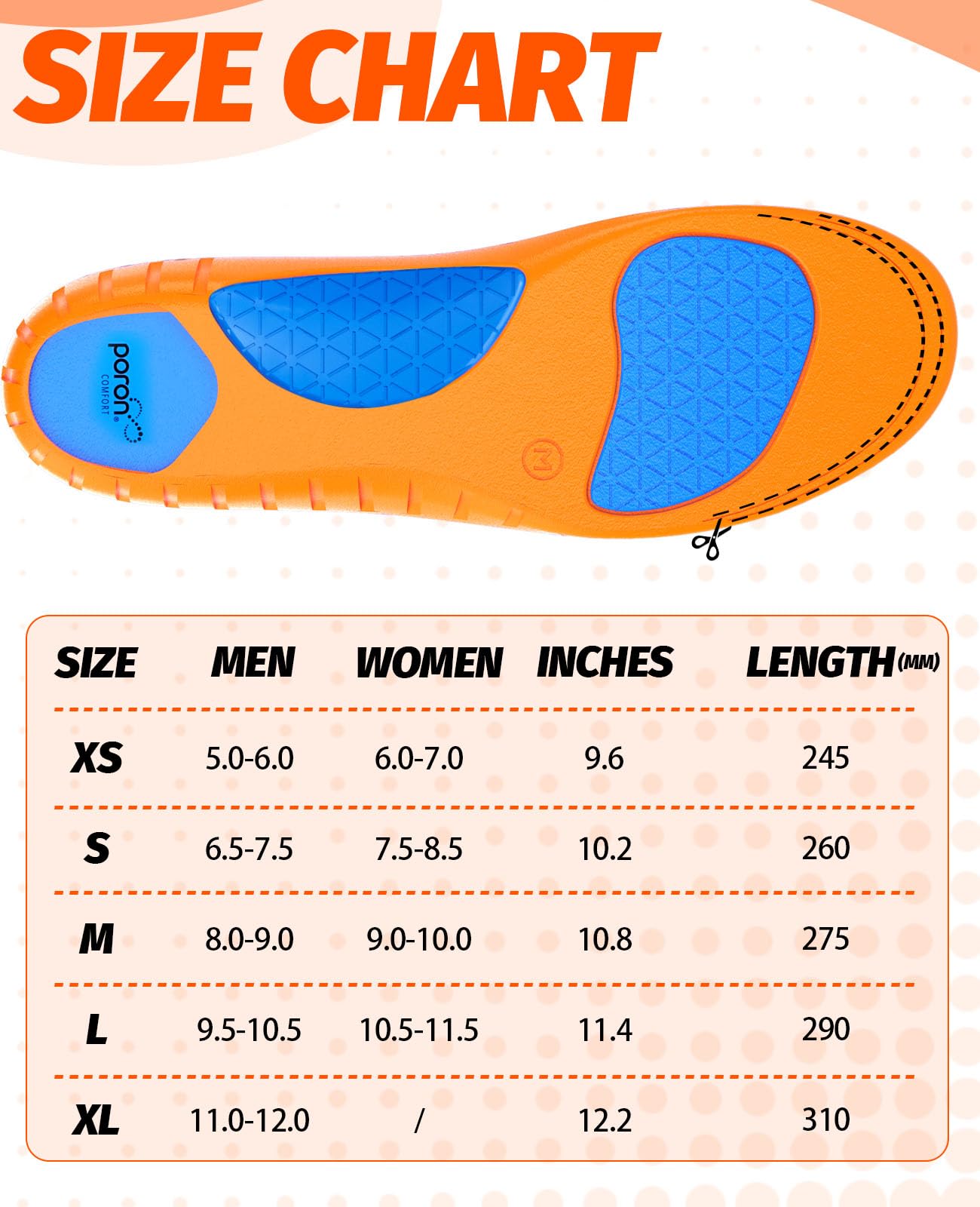 NICEUS standing-all-day insole for lasting comfort.