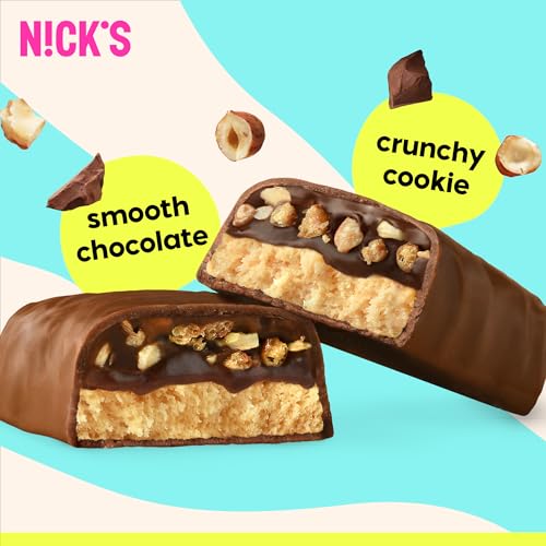 Nick's Crispy Cookie Chocolate slice shows creamy interior