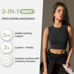Niclove deep tissue massager offers 20 modes for customizable sessions.