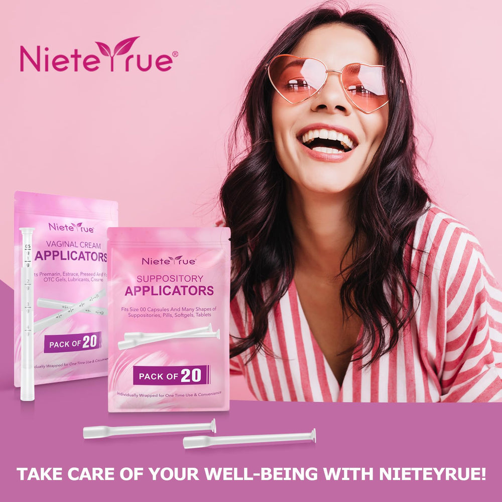 Nieteyrue applicators provide mess-free disposal after use.