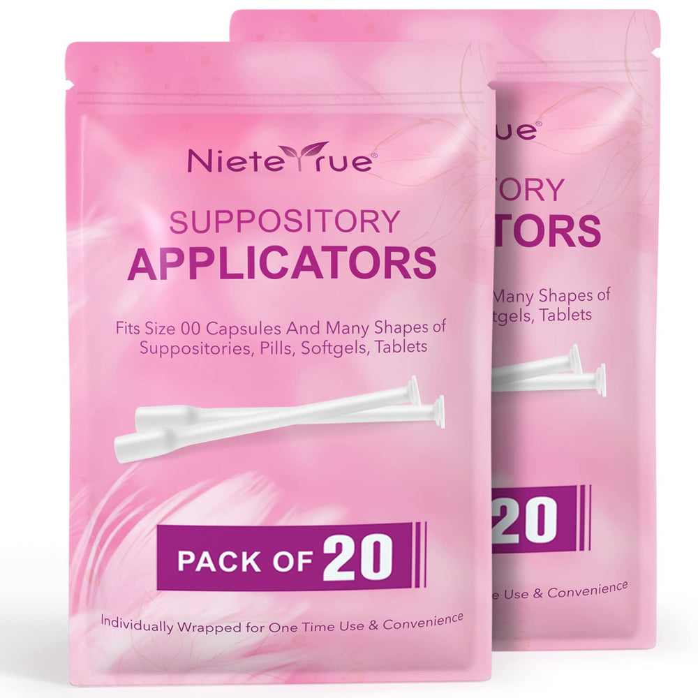 Nieteyrue disposable vaginal applicators, individually wrapped for clean, convenient use.