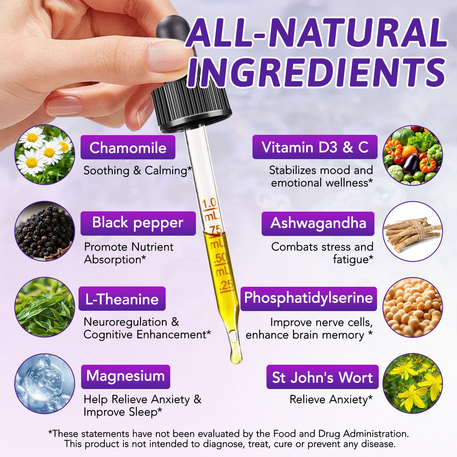 NIFEISHI drops with dropper for quick morning calm.