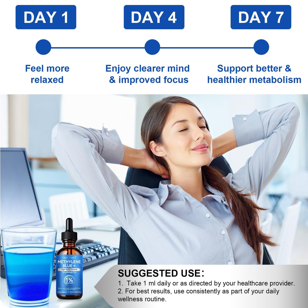 NIFEISHI Methylene Blue Drops lab testing certificate signals reliability.