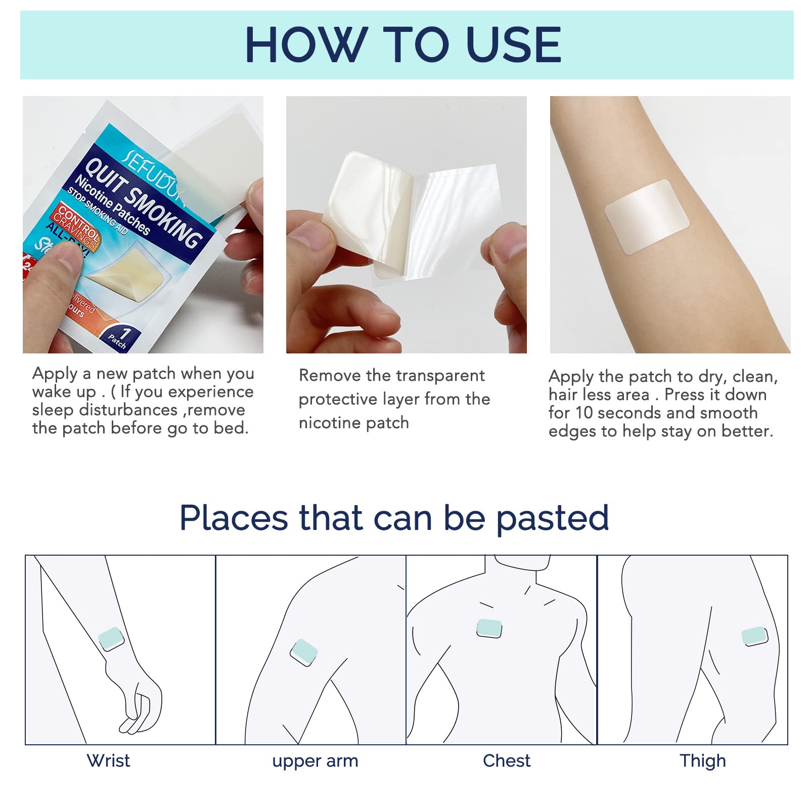 NIFEISHI patch 24-hours delivery visual emphasizes steady support.