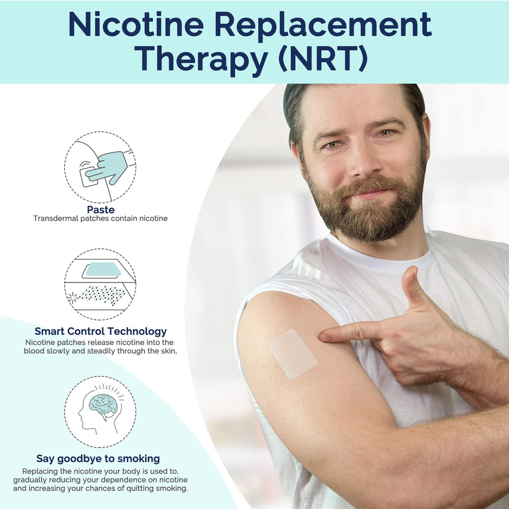 NIFEISHI Quit Patch Packaging Back explains usage and safety tips.