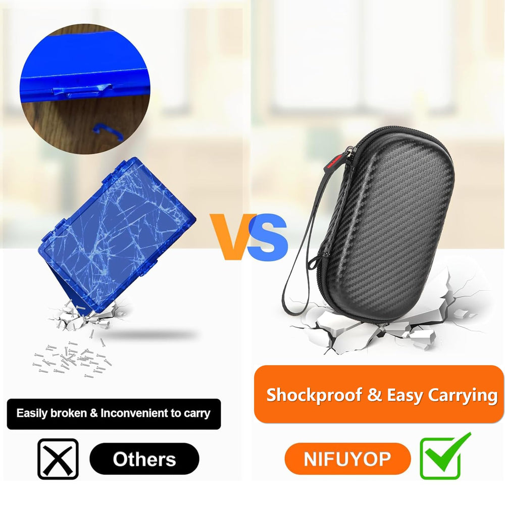 NIFUYOP 2.0mm screwdrivers cover most lens and frame repairs.