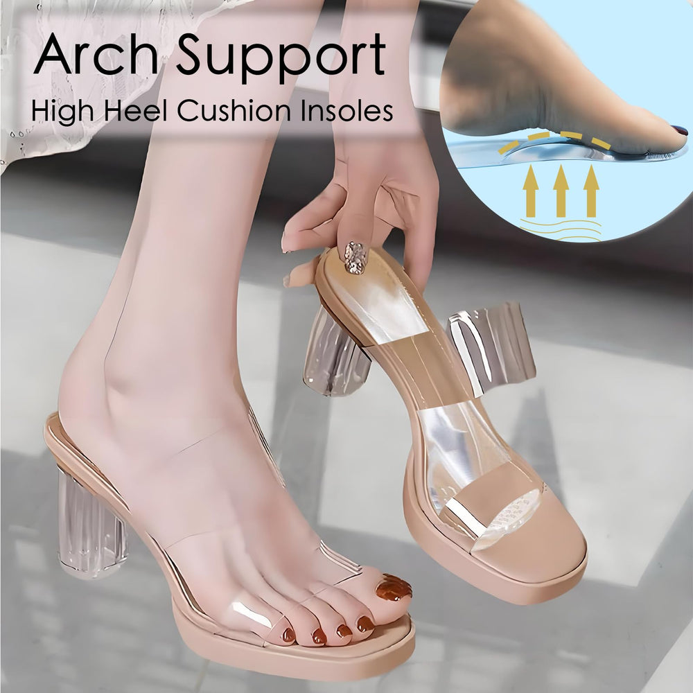Niluks heel pads for shoes prevent slipping and keep heels in place.