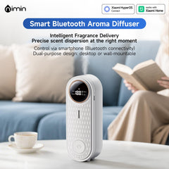 Nimin app-controlled diffuser for easy, personalized aroma in home or office