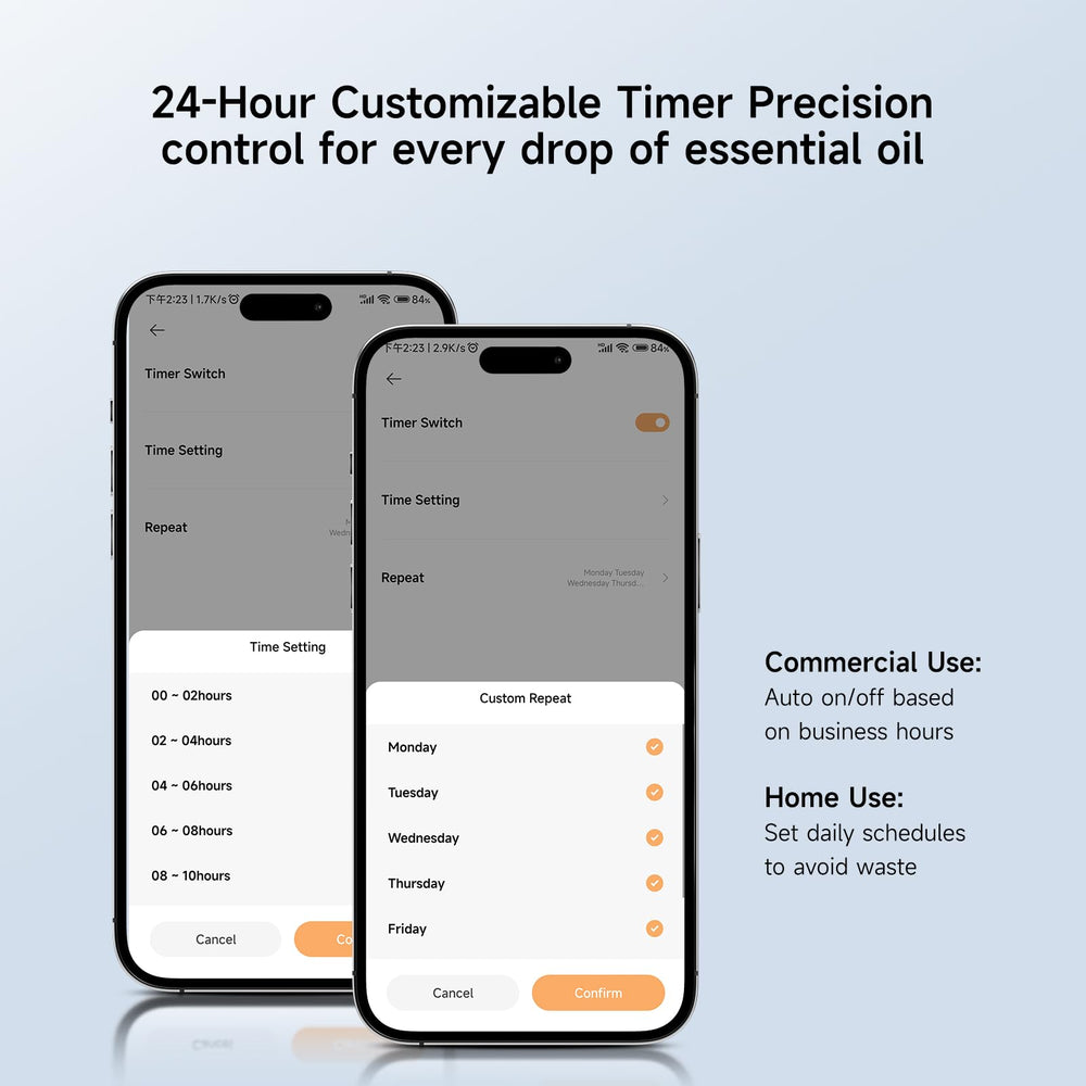 Nimin rechargeable battery diffuser offering up to 60 days per charge