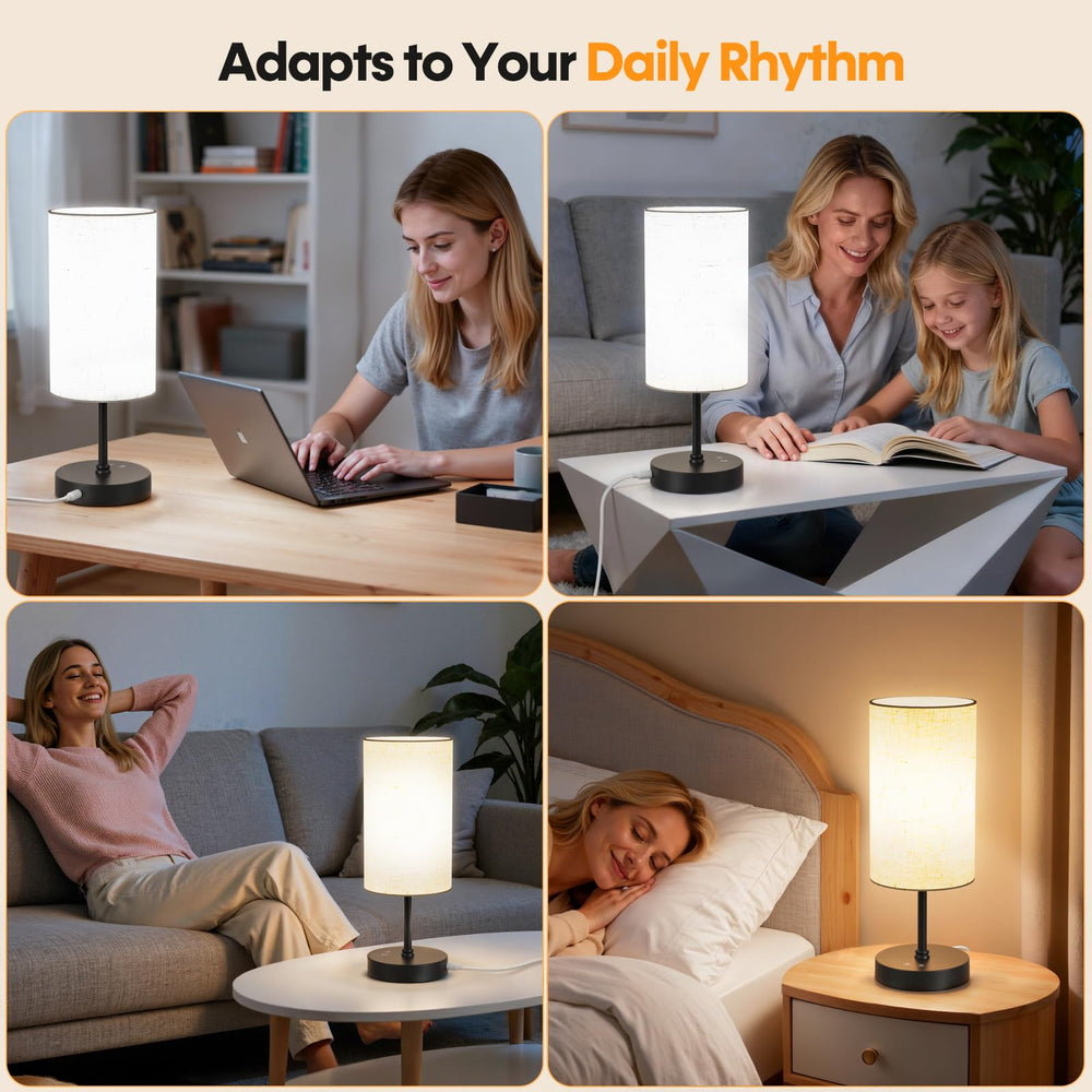 NIORSUN light therapy lamp 360-degree illumination fills the room evenly.