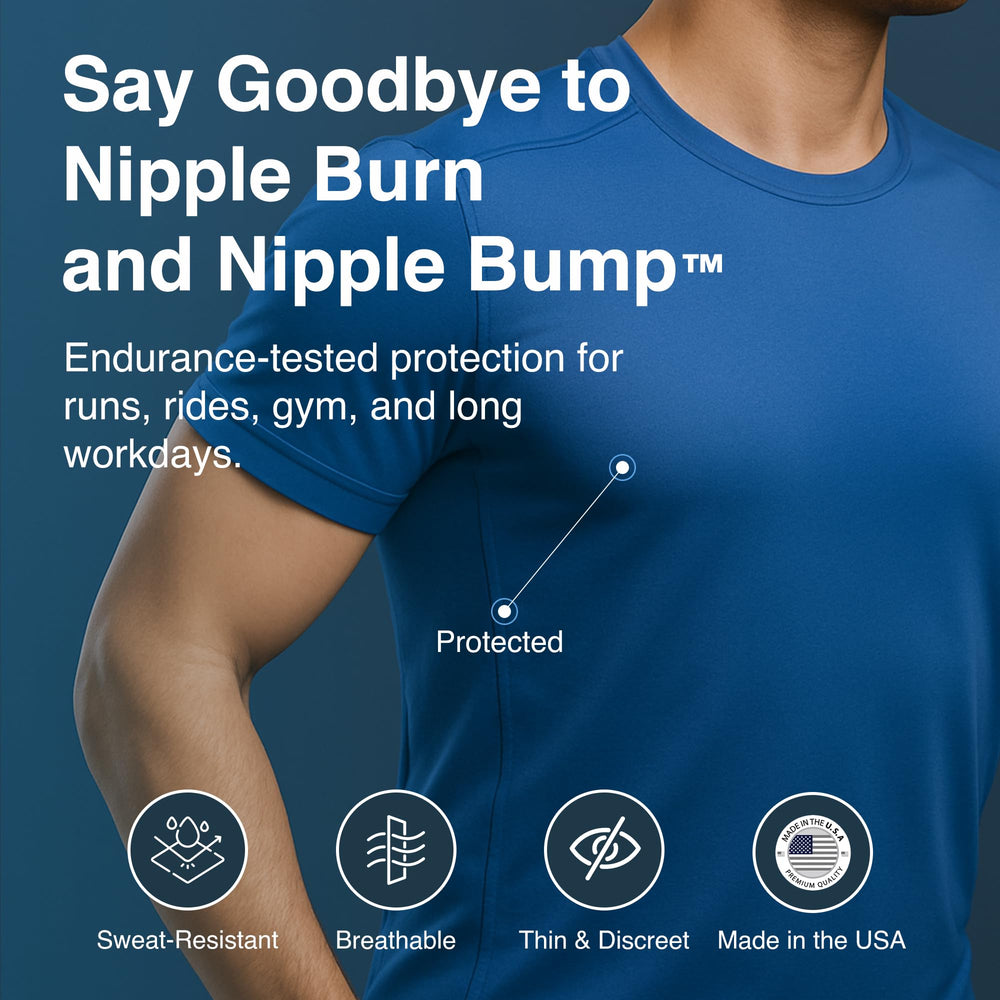 NipEaze 4-pack value package showing clear nipple covers for all-day wear.