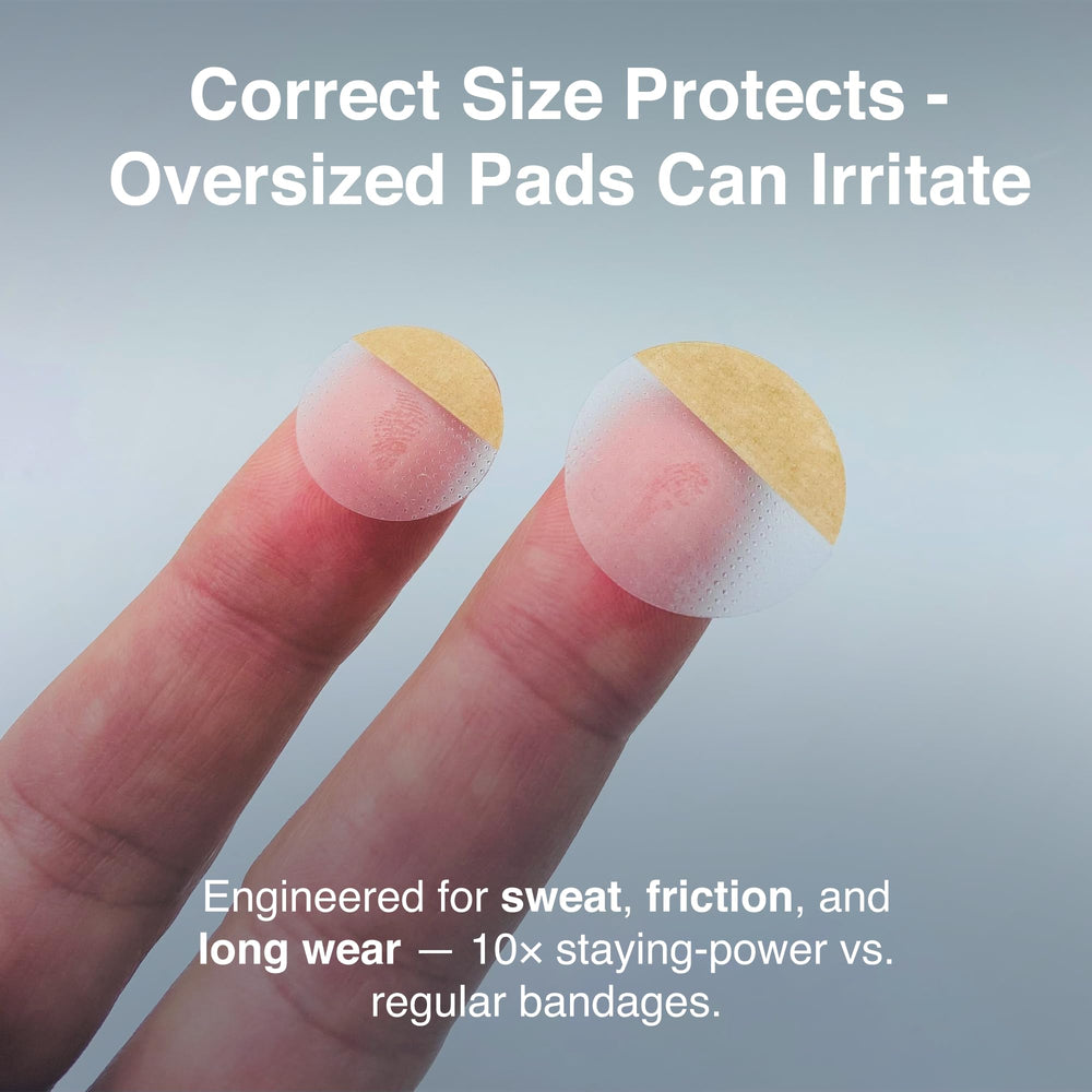 NipEaze comfortable, thin nipple covers that remove painlessly in the shower.