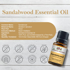 Nirvana Nurture Sandalwood diffuser setup releasing warm grounding aroma