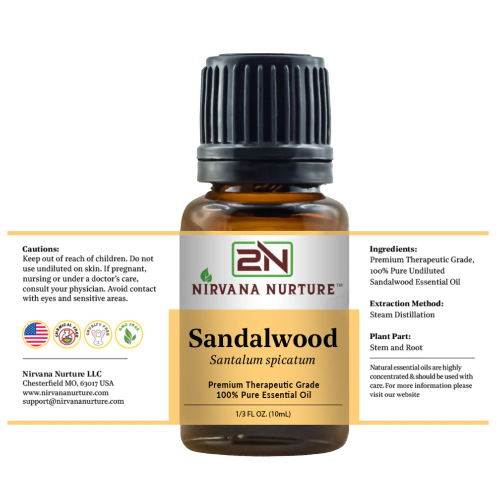 Nirvana Nurture Sandalwood aromatherapy in a room for mood calm