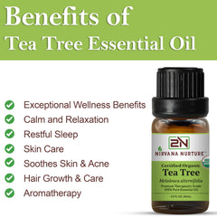 Nirvana Nurture cuidado capilar con árbol de té para cuero cabelludo saludable
