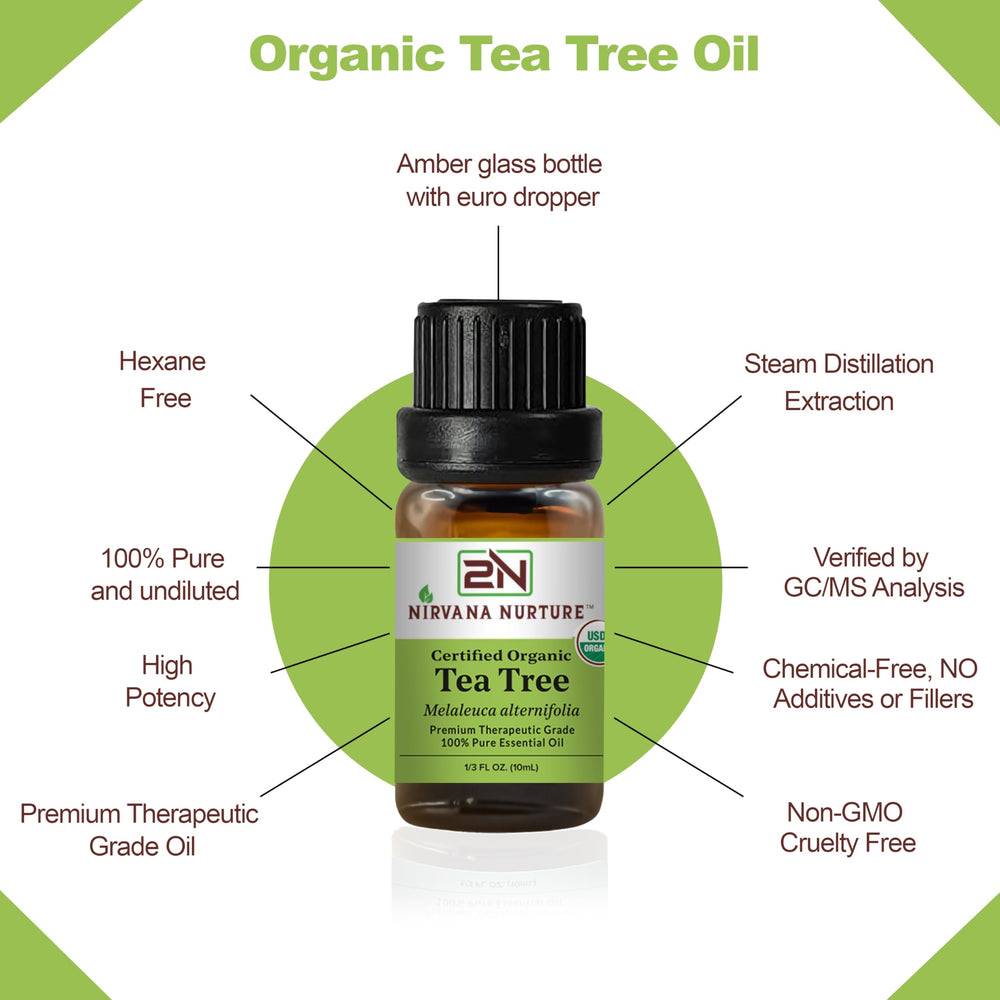 Nirvana Nurture cuidado de la piel con árbol de té para piel clara