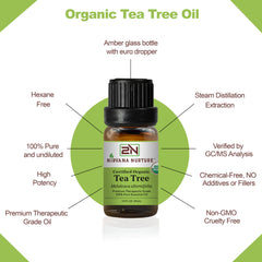 Nirvana Nurture cuidado de la piel con árbol de té para piel clara