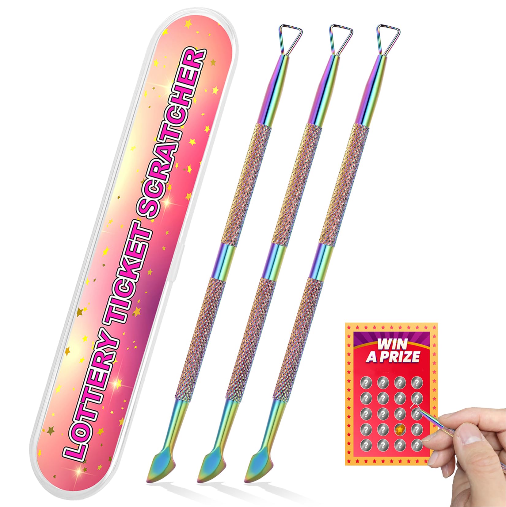 Rascador Nitaru para boletos en metal con rasgado preciso.