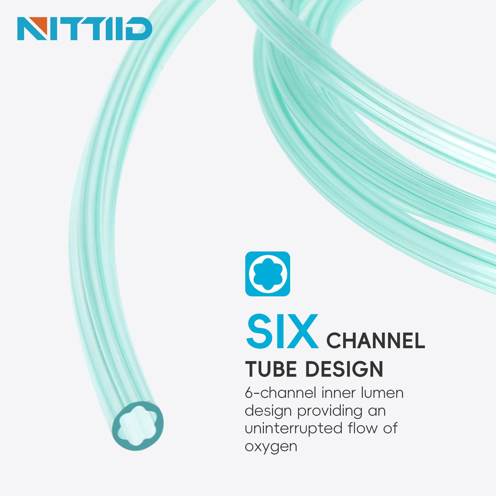 NITTIID universal oxygen tubing compatibility with major brands for seamless setup.