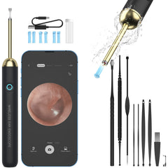 NIUQICT ear cleaner with 1080p camera for clear ear inspection and safe wax removal