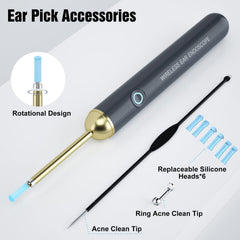 NIUQICT silicone arc covers protect the ear canal during use