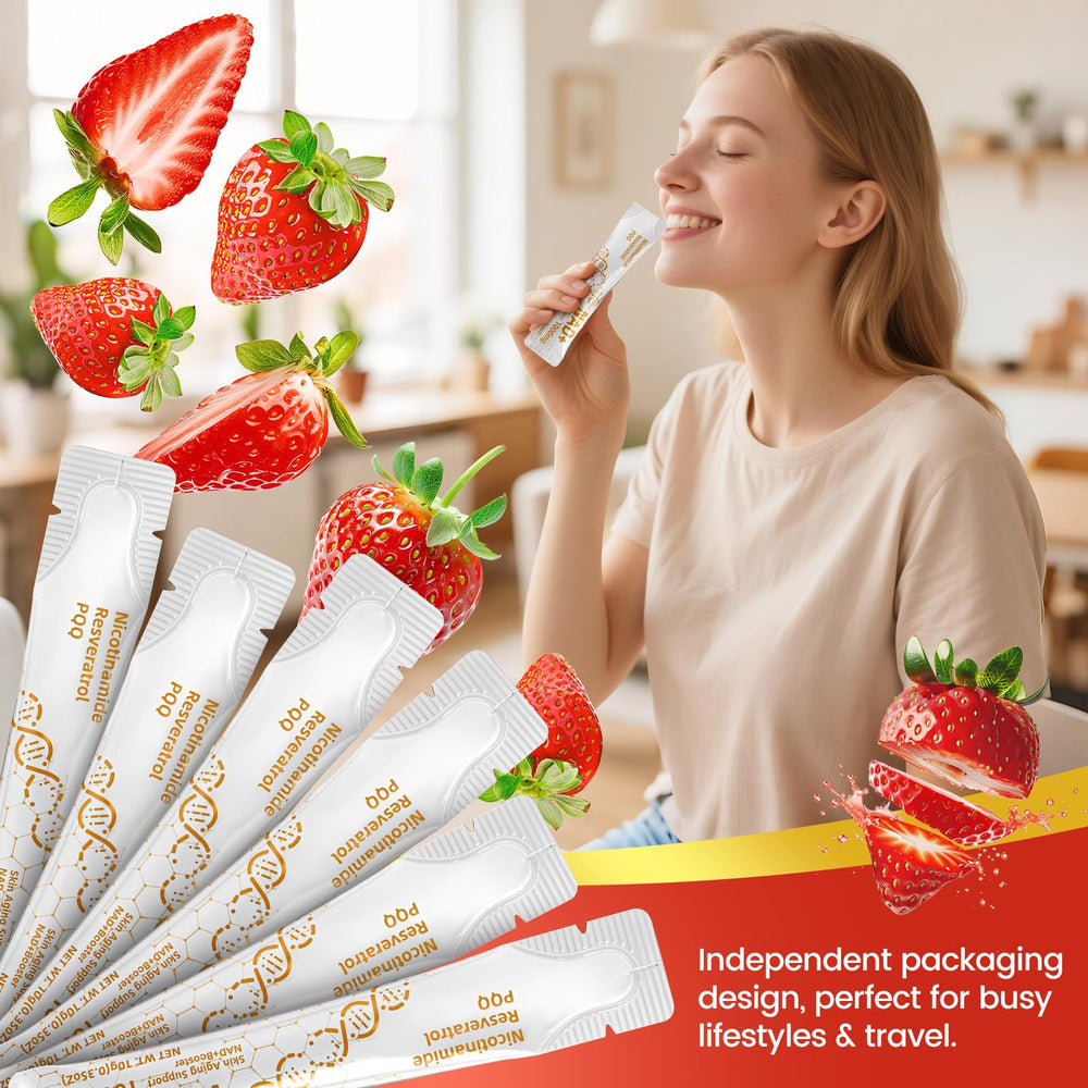 NIUSISE NAD+ 30-pack packaging emphasizes convenient, ready-to-use doses
