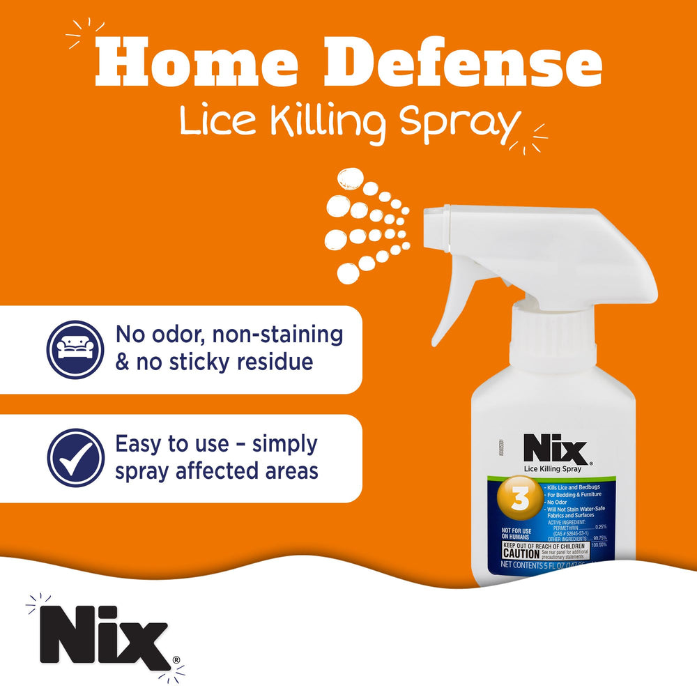 Spray Nix sin olor aplicado en telas, mantiene texturas sin manchas.