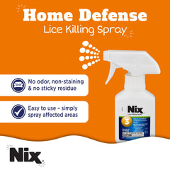 Spray Nix sin olor aplicado en telas, mantiene texturas sin manchas.