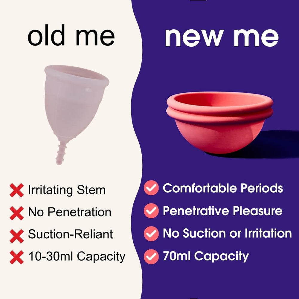 Nixit reusable silicone disc offers eco-friendly period care.